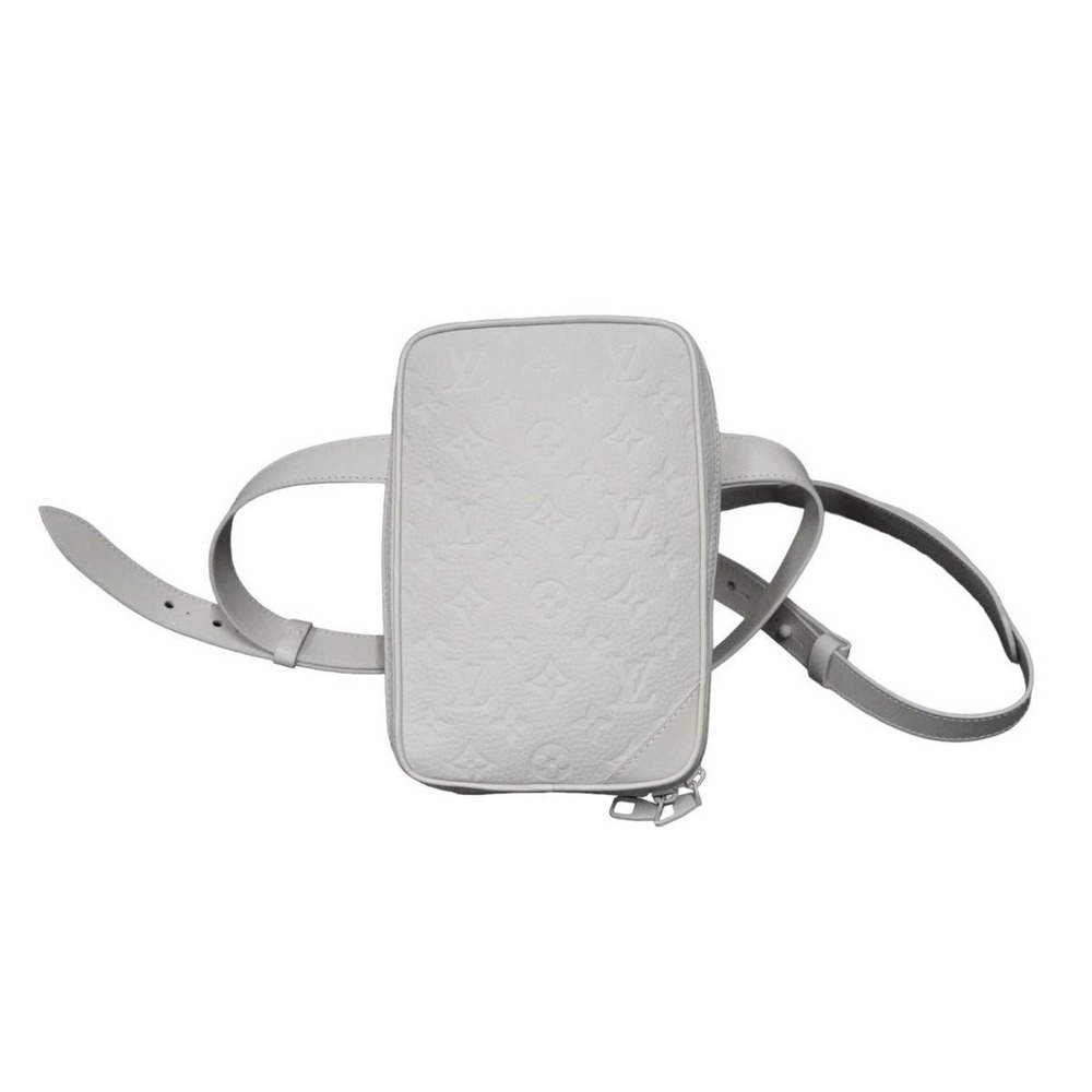 Louis Vuitton Utility Side Bag Taurillon White